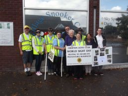 World Sight Day Oct 2014 Crofton Lions with Loud & Proud 001